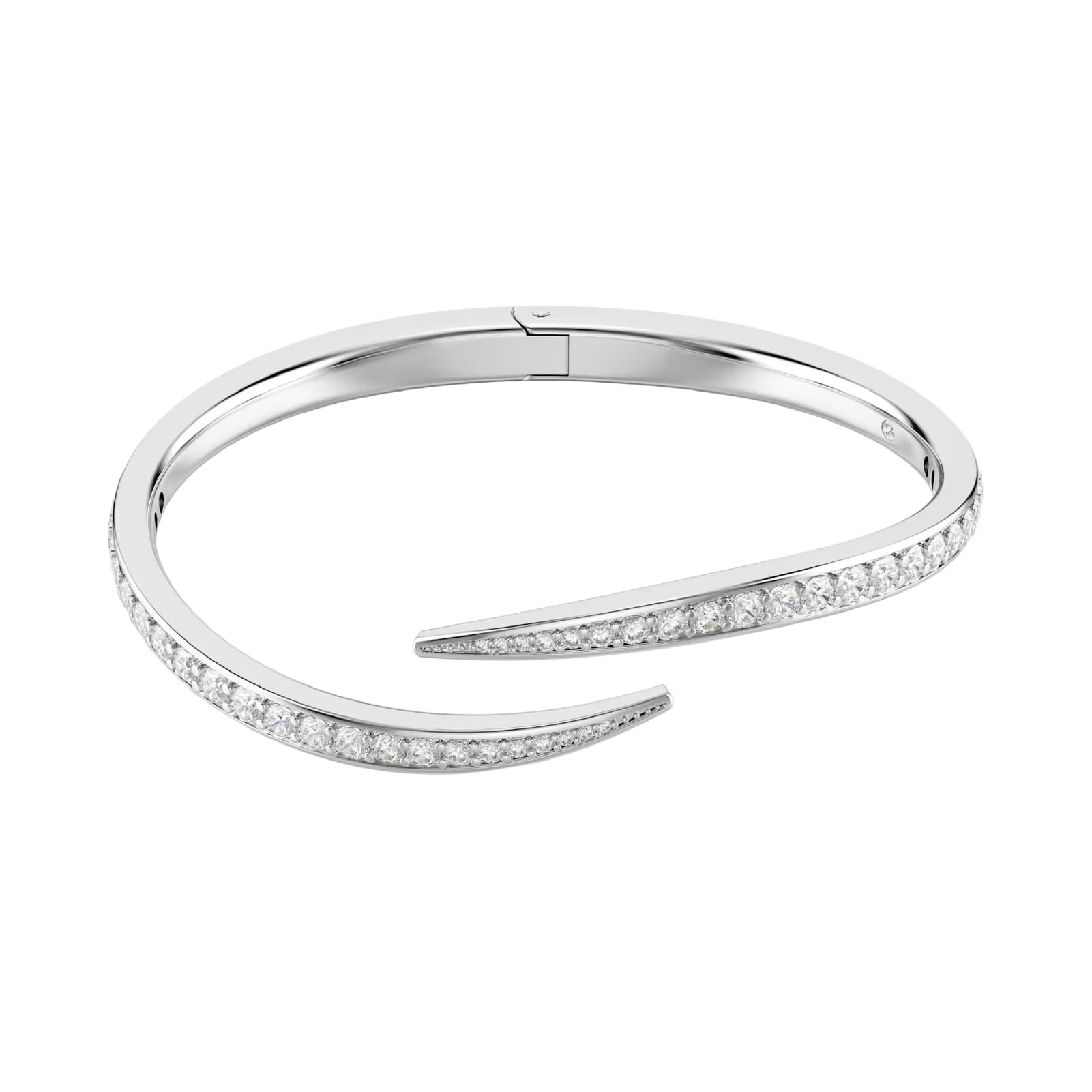 Bracciale rigido Swarovski Vienna lega argento e zirconi