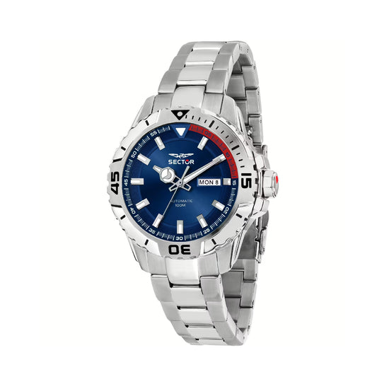 Orologio automatico Sector in acciaio color argento da uomo S.R3223135001