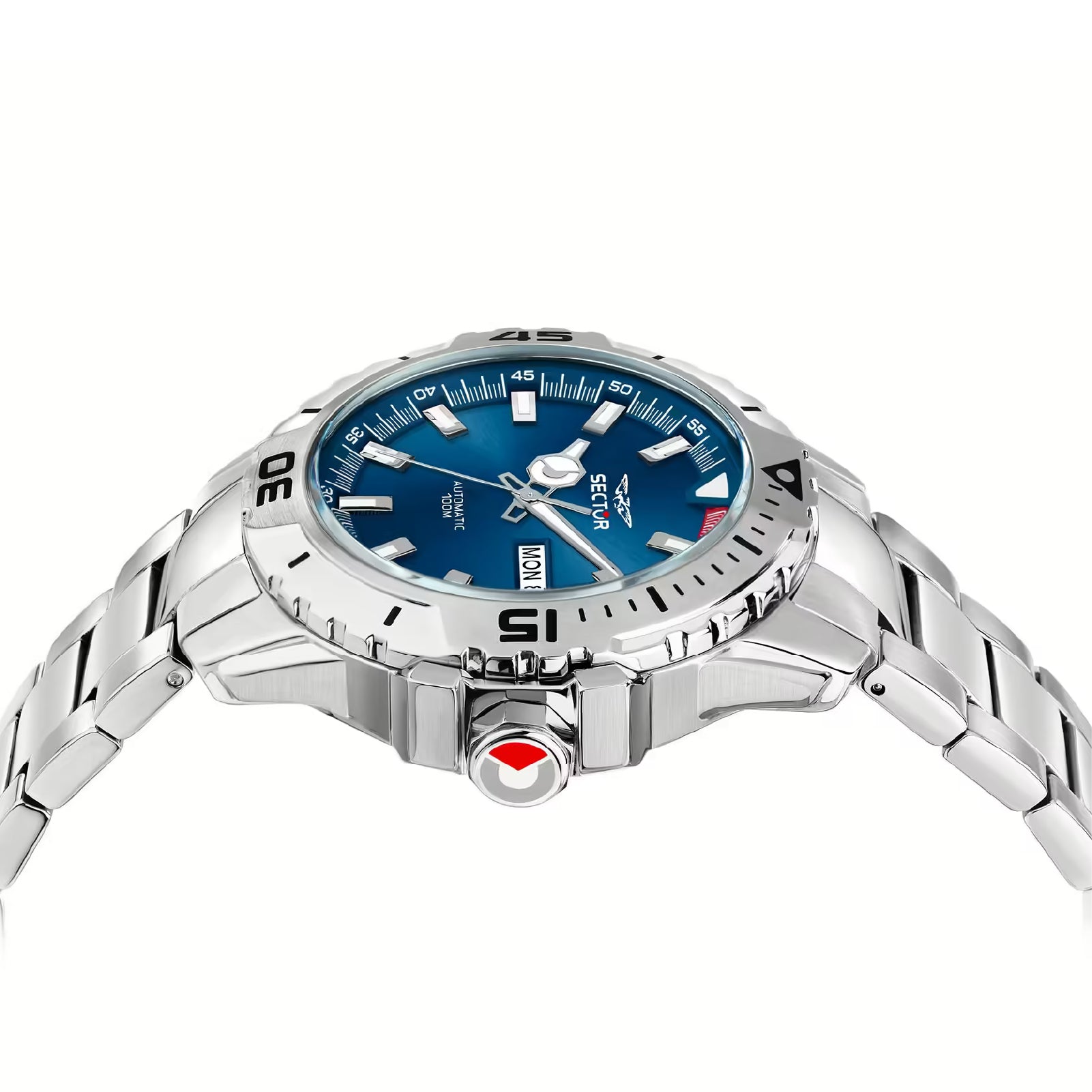 Orologio automatico Sector in acciaio color argento da uomo S.R3223135001
