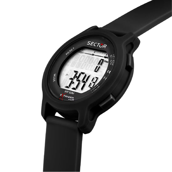 Orologio digitale Sector Ex-27 in materiale sintetico nero