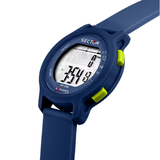 Orologio digitale Sector Ex-27 materiale sintetico colore blu