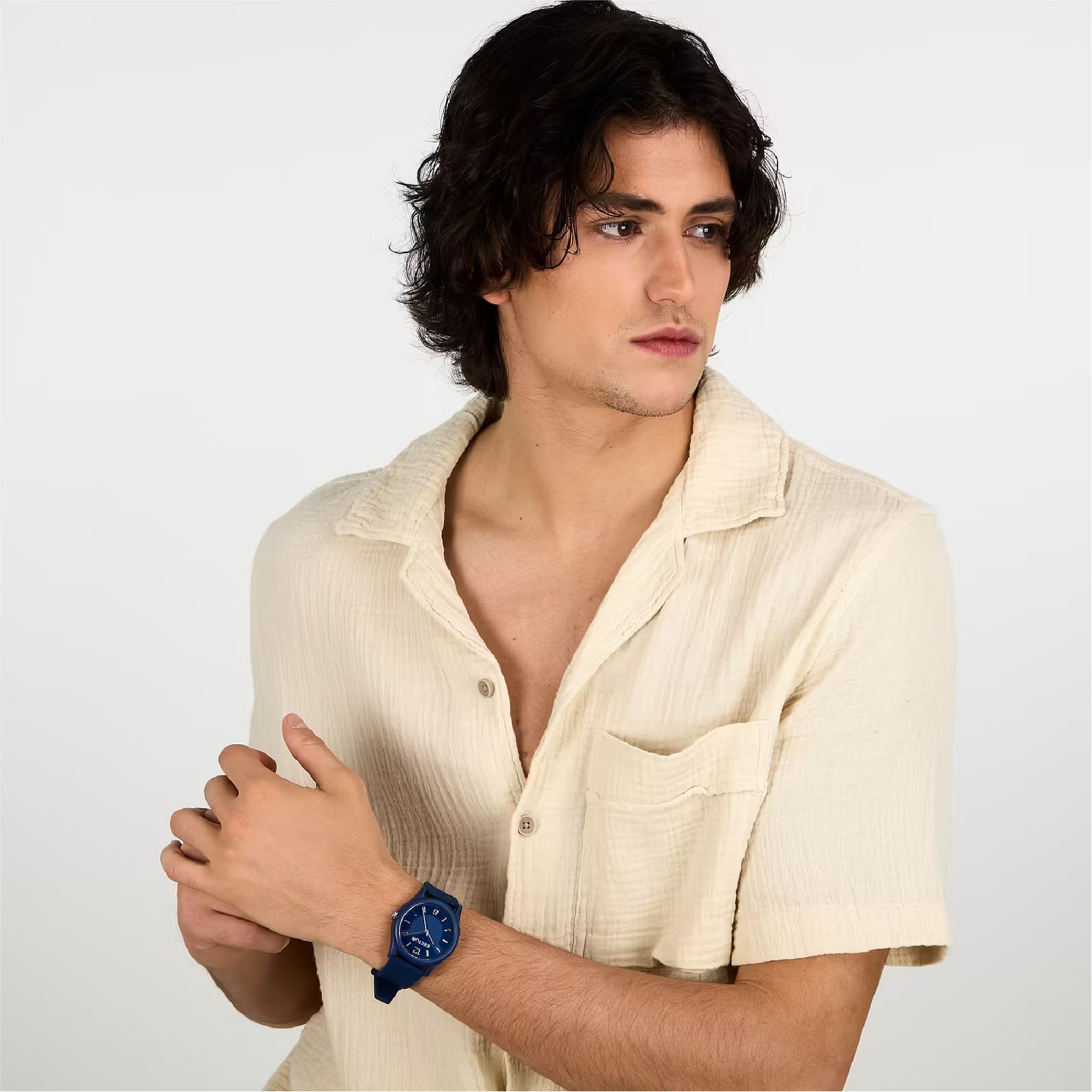 Orologio da uomo Sector in materiale sintetico di colore blu MISURA UNICA