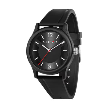 Orologio solo tempo Sector EX-Q in materiale sintetico nero MISURA UNICA