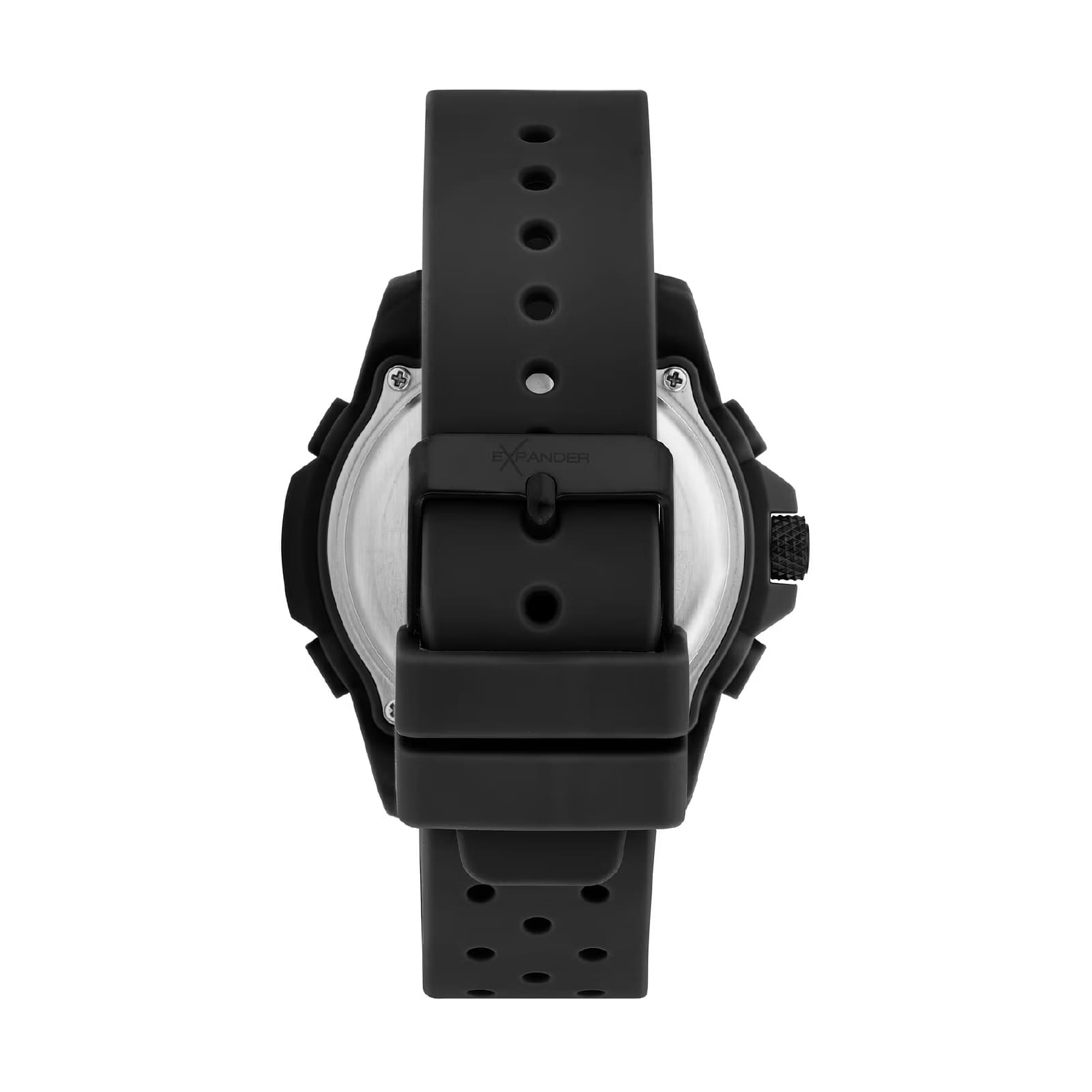 Orologio digitale Sector in acciaio nero quadrante 52mm MISURA UNICA