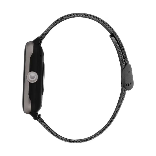 Orologio smartwatch Sector in acciaio maglia mesh nero MISURA UNICA
