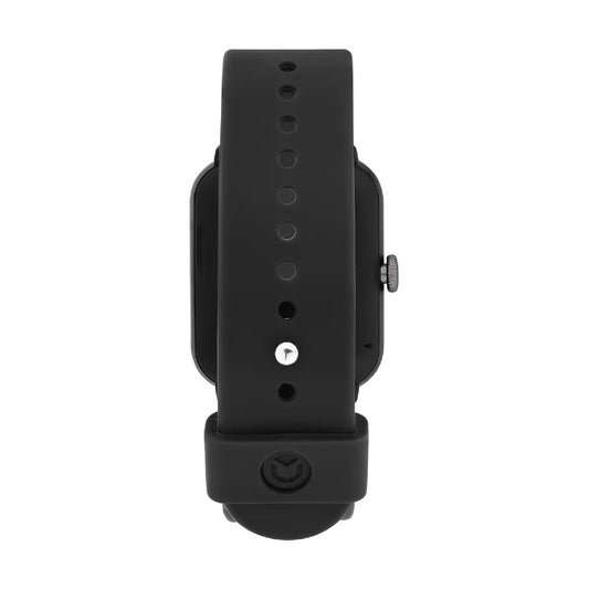 Orologio smartwatch Sector in acciaio e silicone nero MISURA UNICA