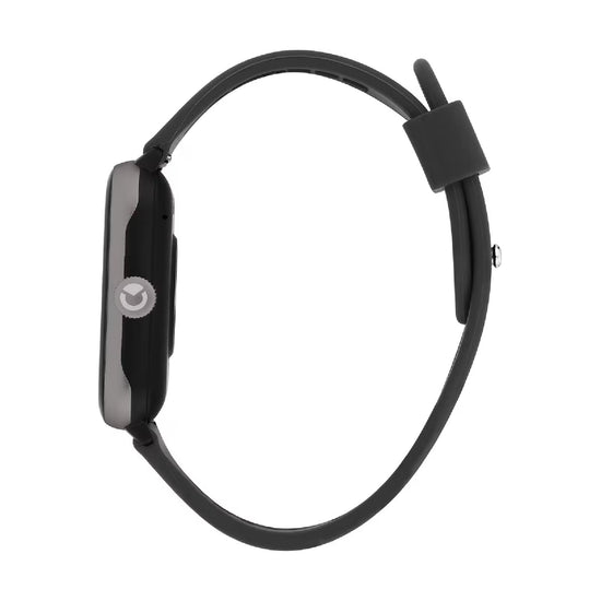 Orologio smartwatch Sector in acciaio e silicone nero MISURA UNICA