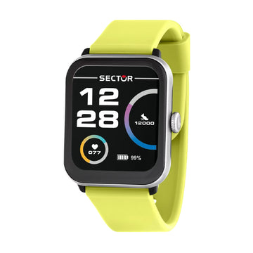 Orologio digitale Sector S-08 in materiale sintetico giallo MISURA UNICA