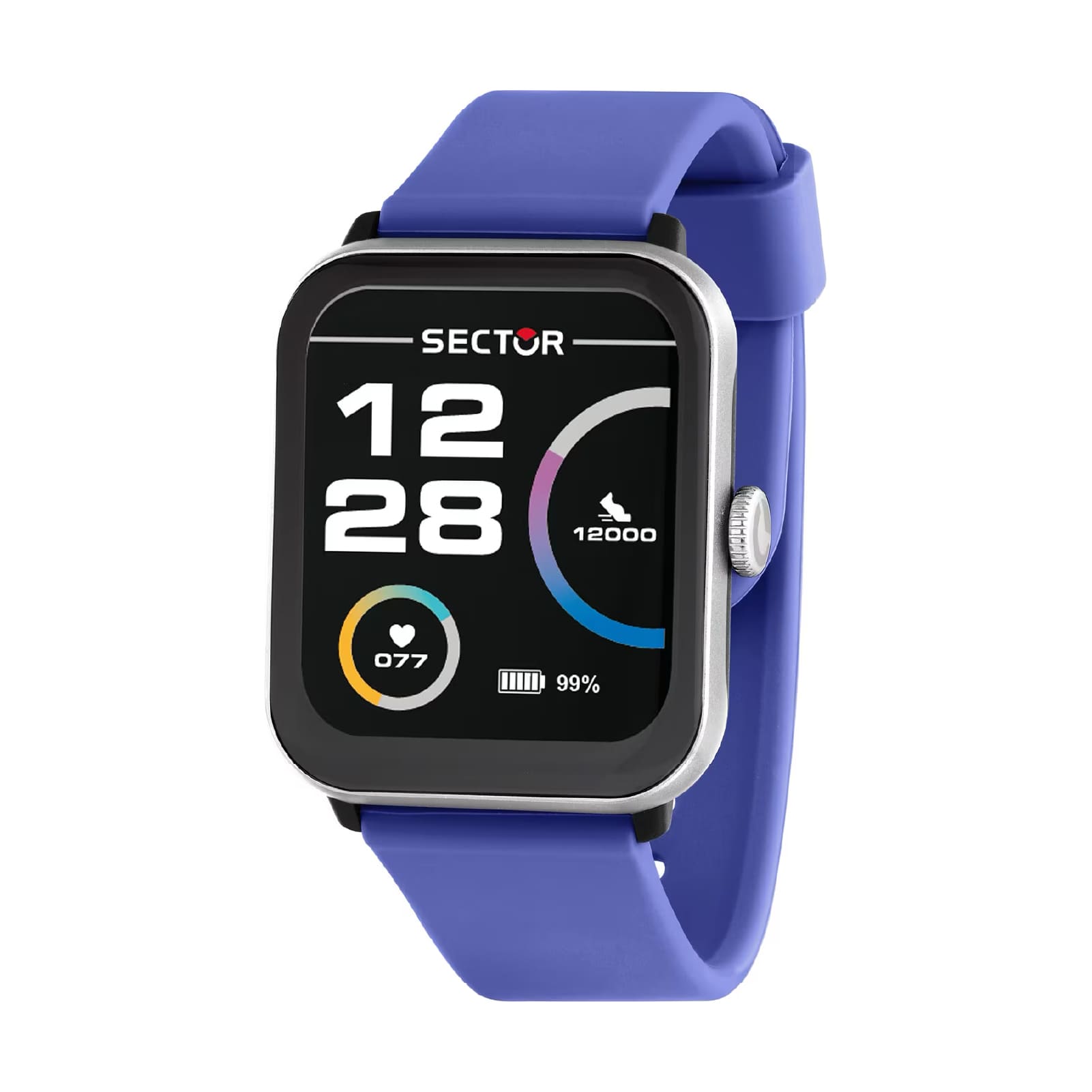 Orologio digitale Sector S-08 in materiale sintetico viola MISURA UNICA