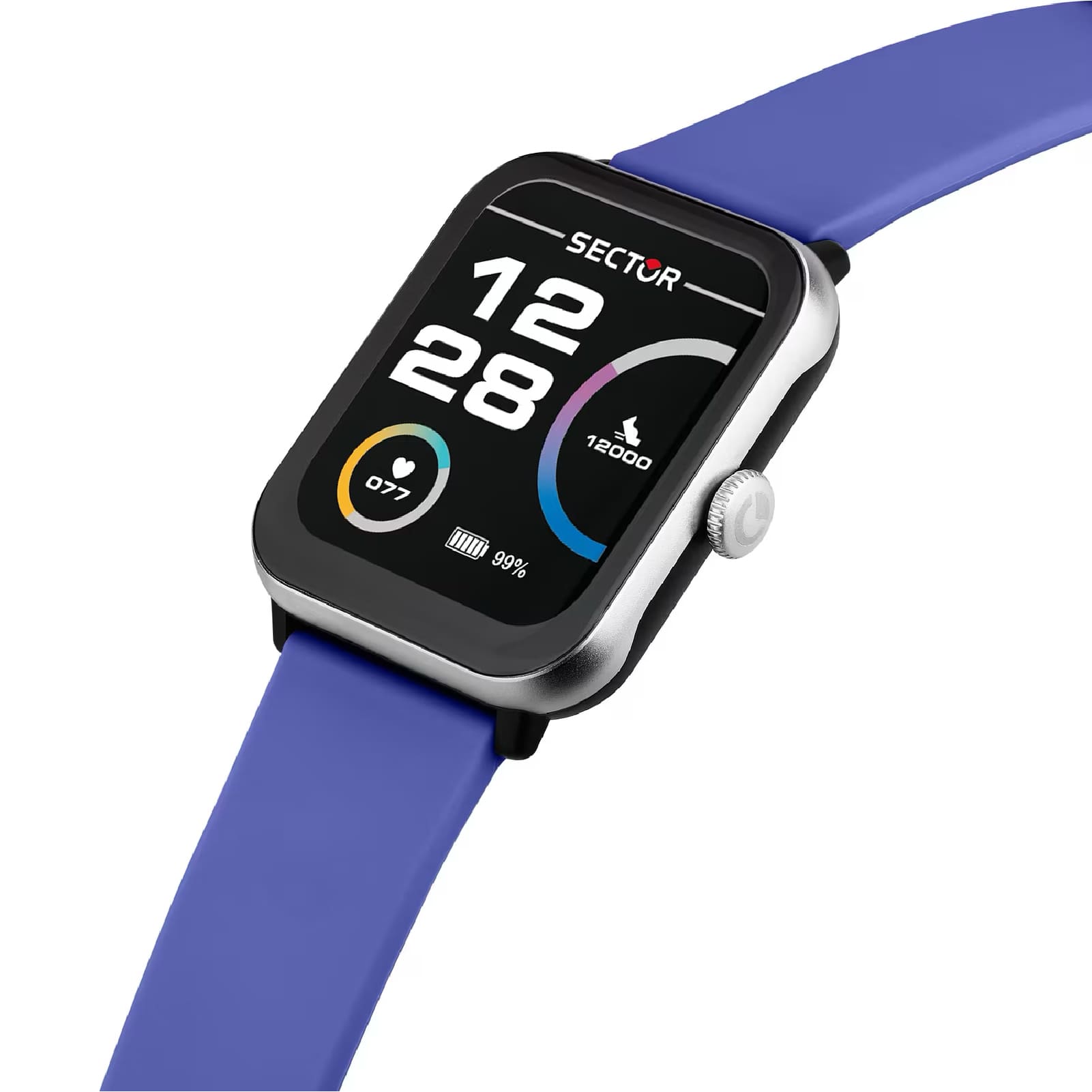 Orologio digitale Sector S-08 in materiale sintetico viola MISURA UNICA