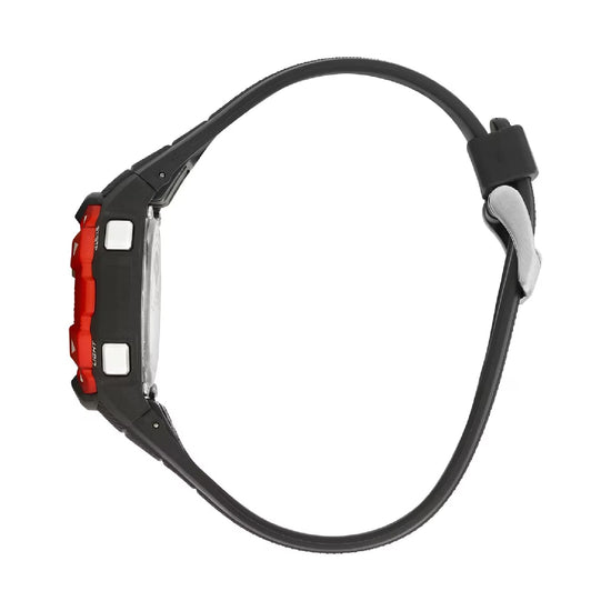 Orologio digitale Sector EX-49 nero e rosso con cinturino nero MISURA UNICA