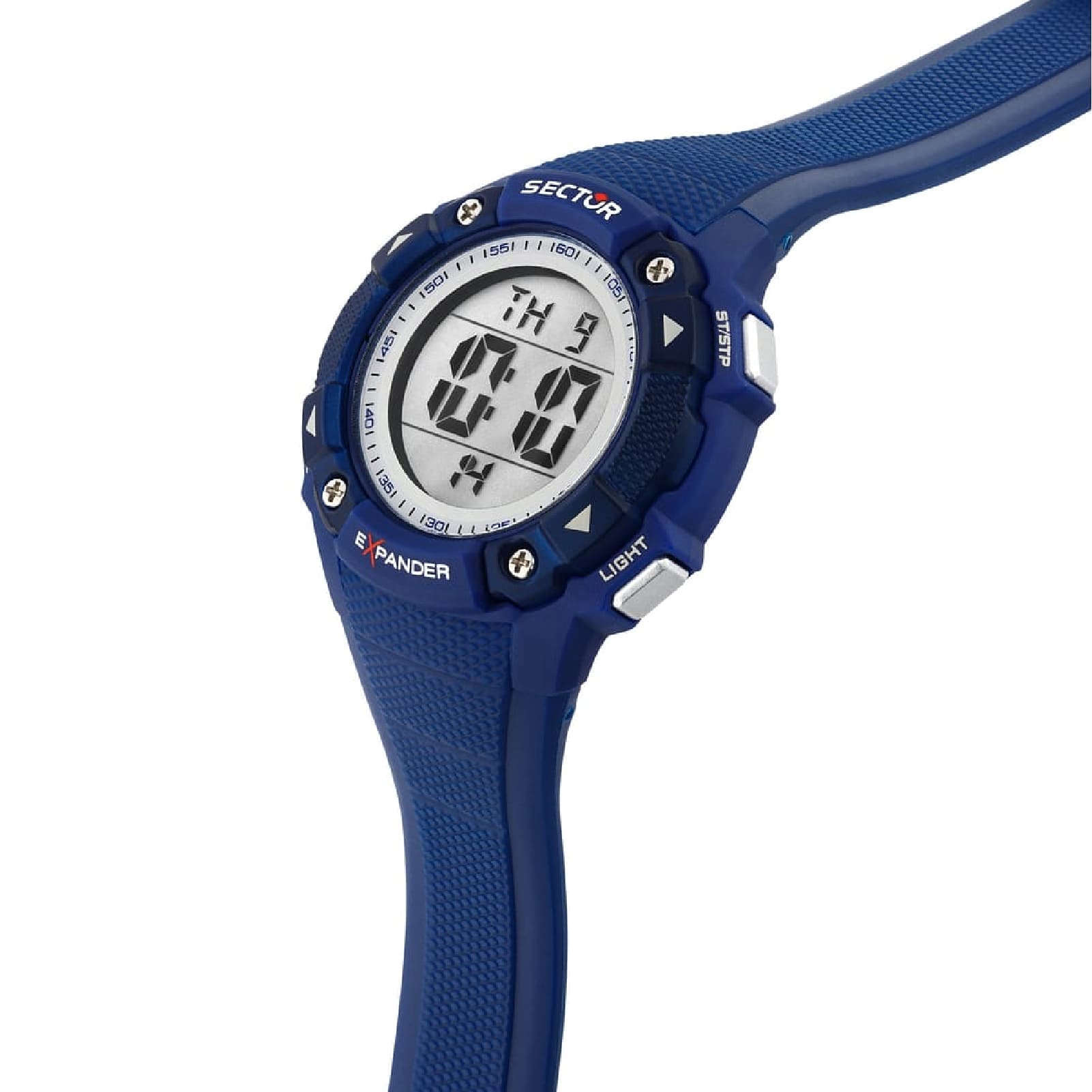 Orologio digitale Sector EX-49 cinturino sintetico blu 37mm MISURA UNICA