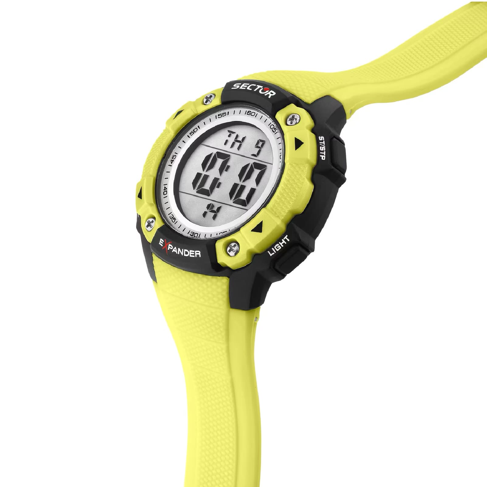 Orologio digitale Sector EX-49 in materiale sintetico giallo lime MISURA UNICA