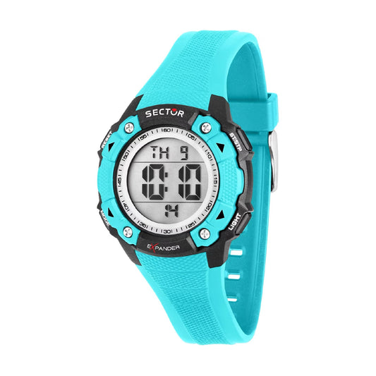 Orologio digitale Sector EX-49 in materiale sintetico blu MISURA UNICA