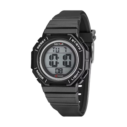 Orologio digitale Sector EX-50 cinturino nero 37mm MISURA UNICA