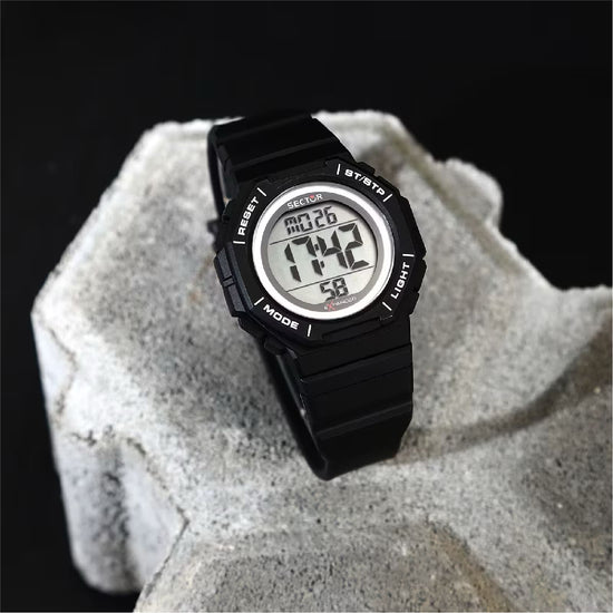 Orologio digitale Sector EX-50 cinturino nero 37mm MISURA UNICA