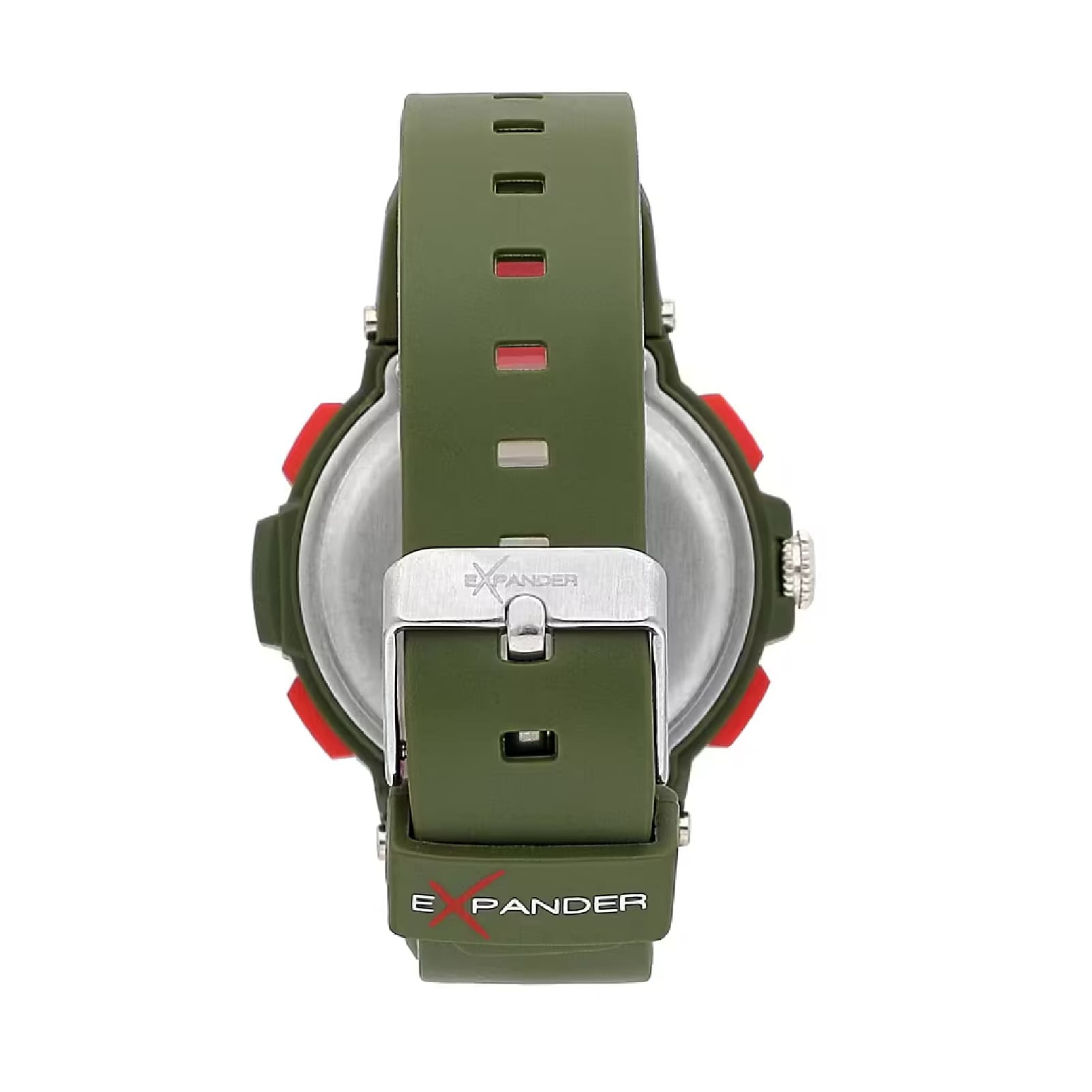 Orologio multifunzione Sector EX-28 in poliuretano verde MISURA UNICA