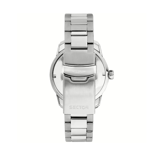 Orologio solo tempo Sector in acciaio argento da uomo S.R3253135001