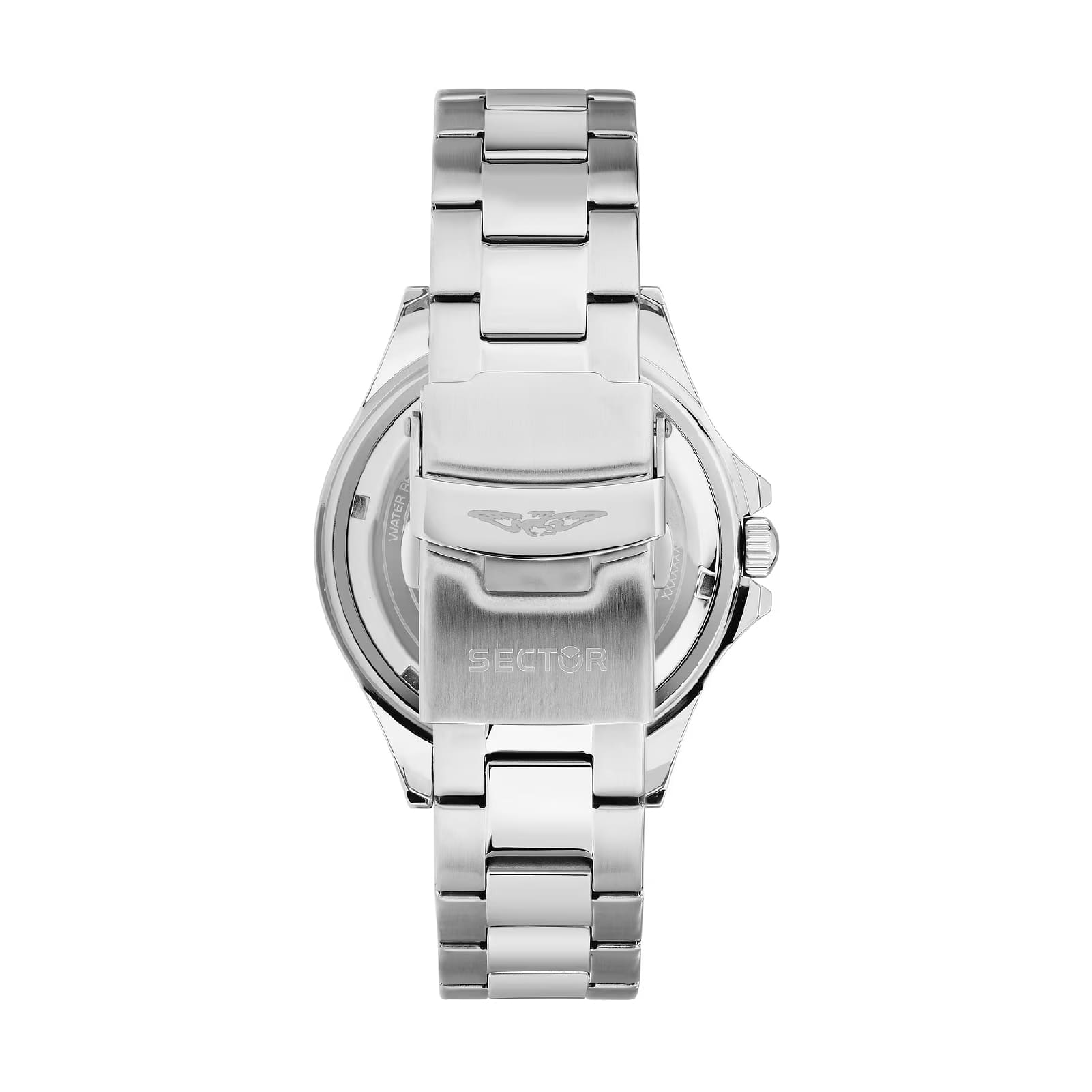 Orologio Sector solo tempo in acciaio quadrante blu MISURA UNICA