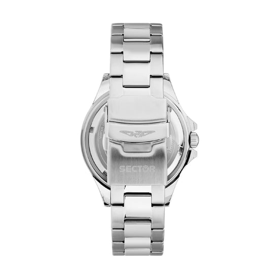 Orologio Sector solo tempo in acciaio quadrante verde MISURA UNICA