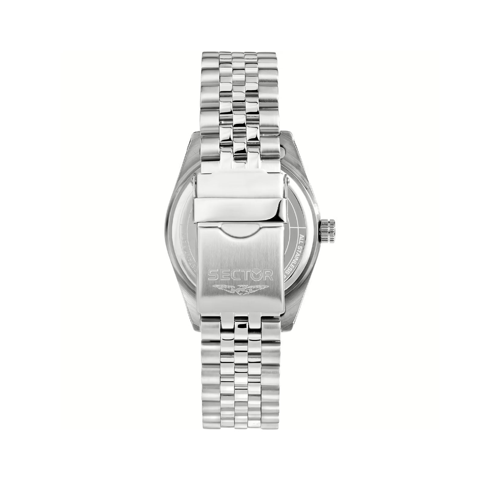 Orologio solo tempo Sector in acciaio color argento e nero S.R3253240015