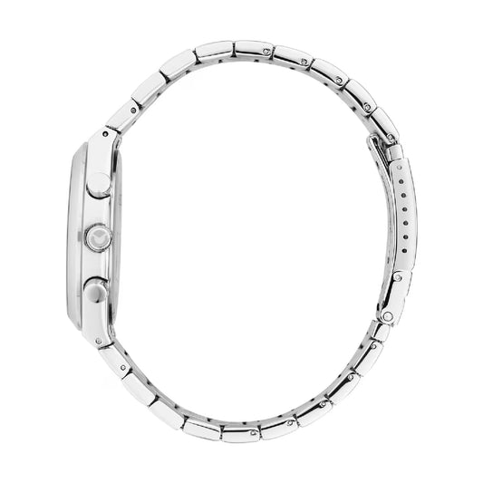 Orologio cronografo Sector in acciaio quadrante nero MISURA UNICA