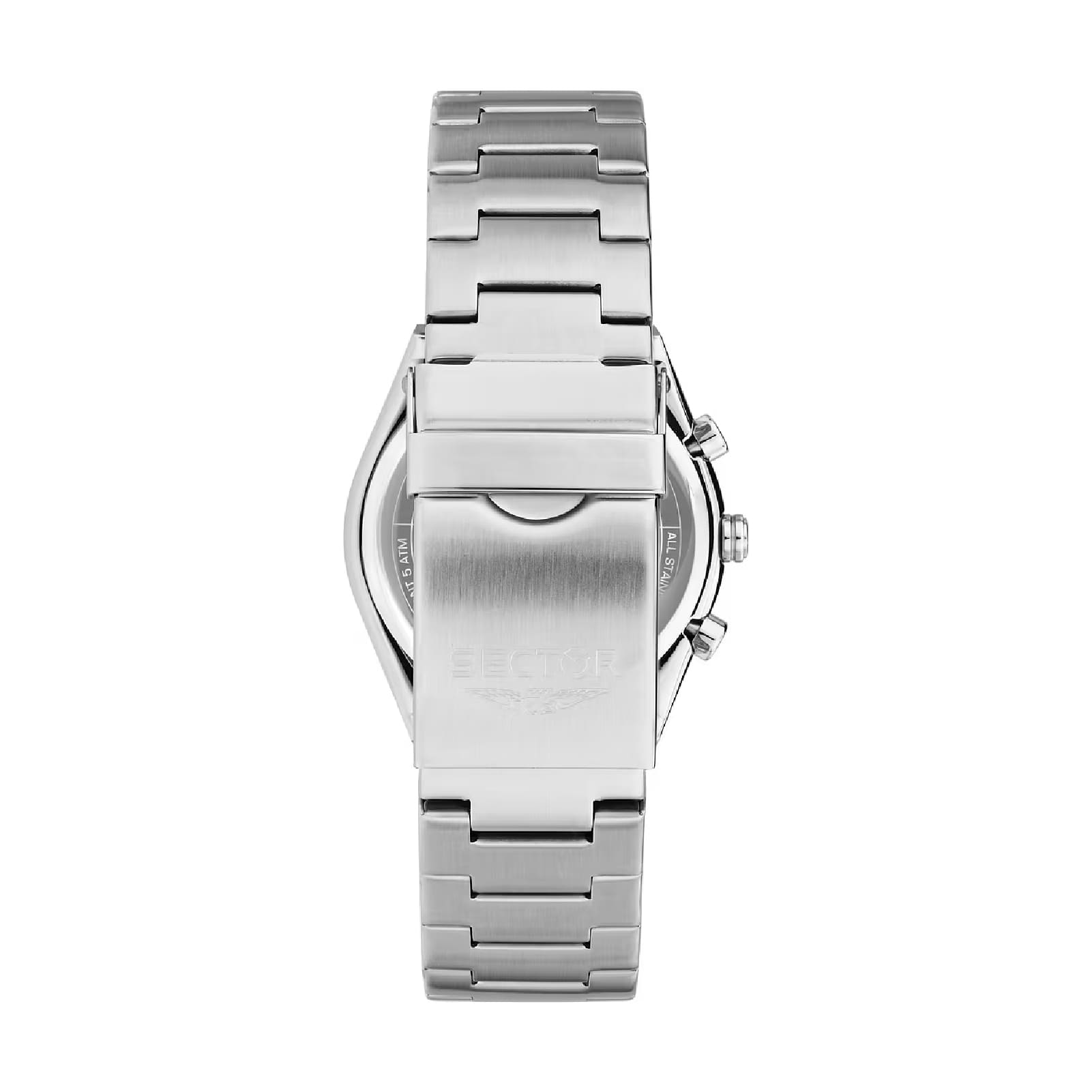 Orologio cronografo Sector in acciaio quadrante blu MISURA UNICA