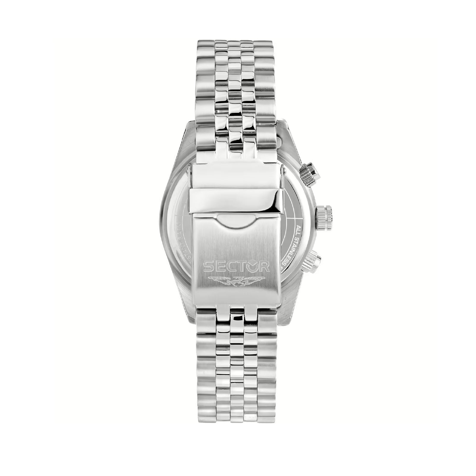 Orologio cronografo Sector in acciaio argento e verde da uomo S.R3273640004