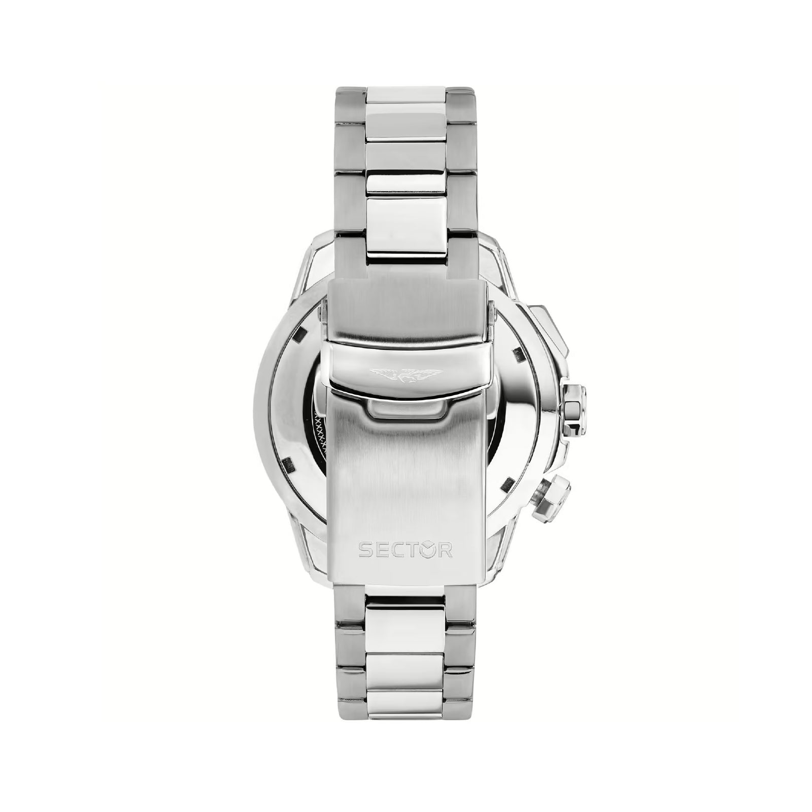 Orologio cronografo Sector in acciaio argento e blu da uomo S.R3273735003