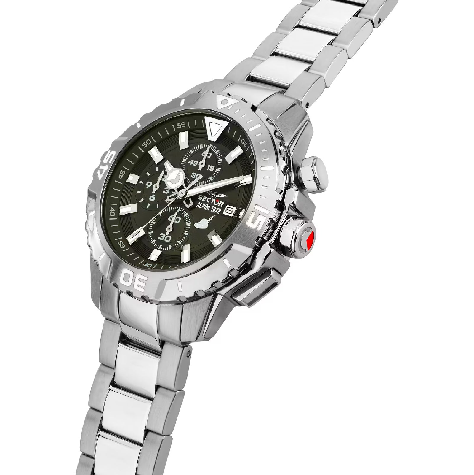 Orologio da uomo Sector Alpini Limited Edition in acciaio MISURA UNICA