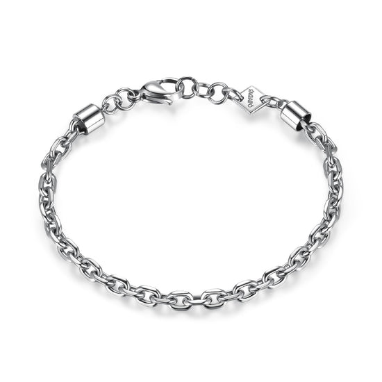 Bracciale catena da donna S'agapõ Amistad in acciaio 21 cm