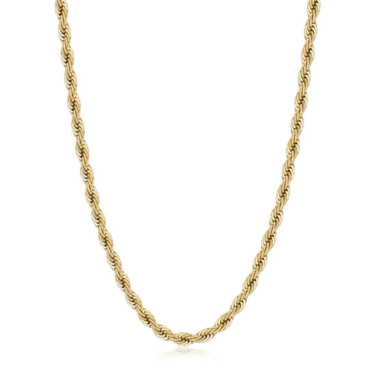 Collana girocollo torchon S'agapõ in acciaio dorato MISURA UNICA