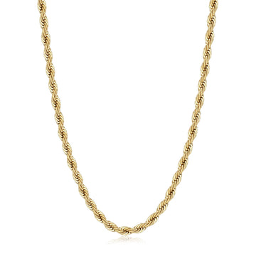 Collana girocollo torchon S'agapõ in acciaio dorato MISURA UNICA