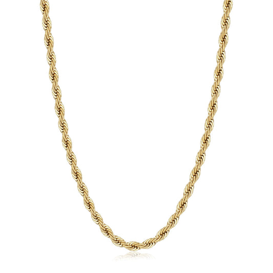 Collana girocollo torchon S'agapõ in acciaio dorato MISURA UNICA
