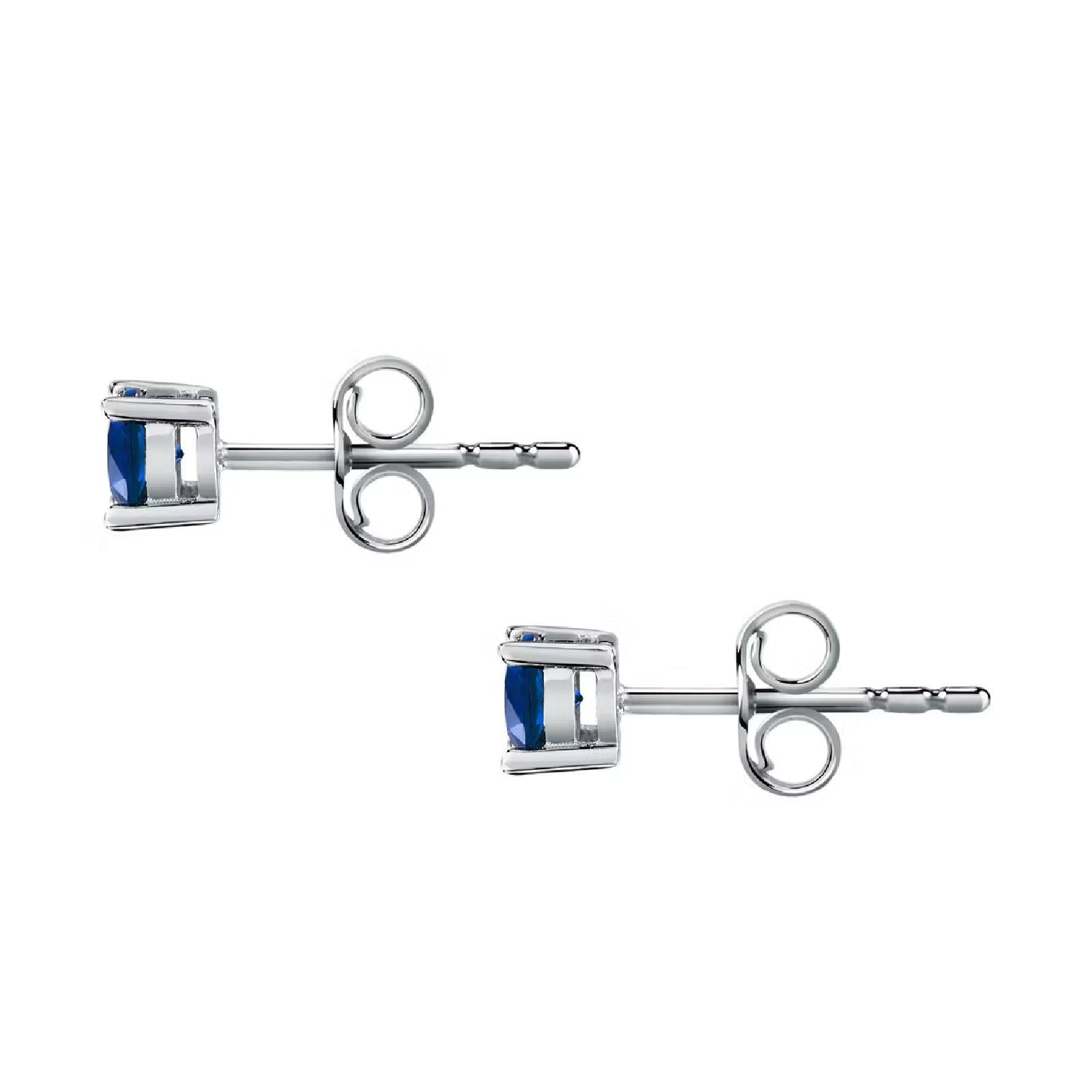 Orecchini punto luce donna Morellato Tesori argento zirconi blu SAIW175-2