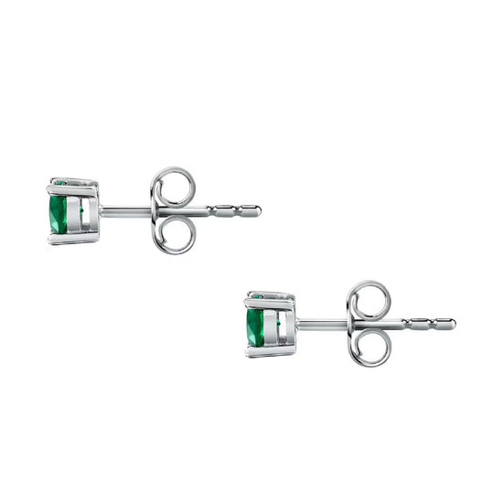 Orecchini punto luce donna Morellato Tesori argento zirconi verde SAIW176-2