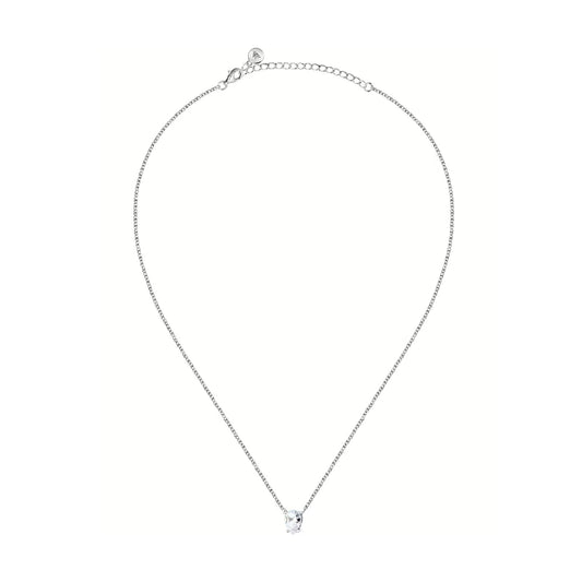 Collana punto luce donna Morellato Tesori argento zircone goccia SAIW211