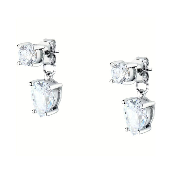 Orecchini punto luce donna Morellato Tesori argento zircone goccia SAIW212-1