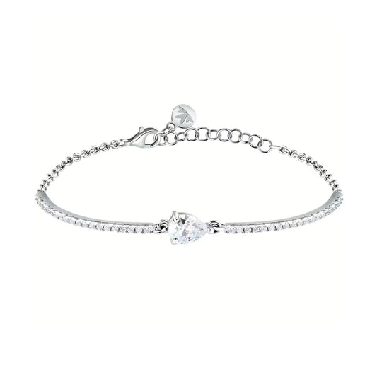 Bracciale semirigido donna Morellato Tesori argento con zirconi SAIW213-1