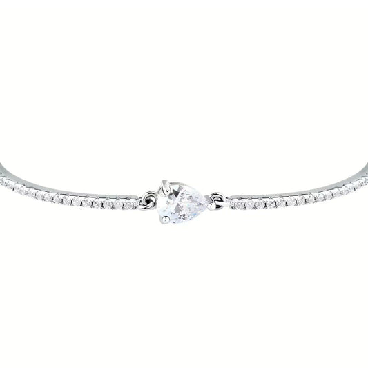 Bracciale semirigido donna Morellato Tesori argento con zirconi SAIW213-2