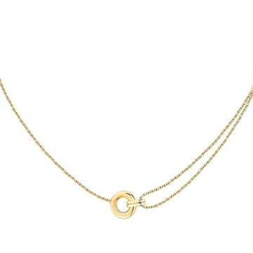 Collana donna Morellato Capsule By Aurora argento dorato cerchio passante SANB01-1