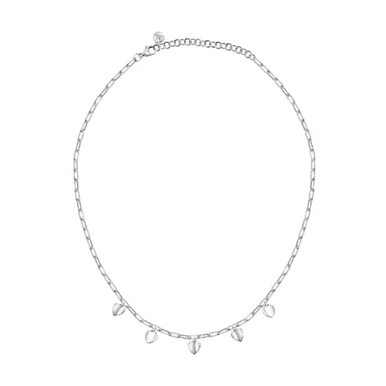 Collana donna Morellato Pailettes acciaio ciondoli cuore SAWW02