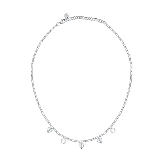 Collana donna Morellato Pailettes acciaio ciondoli cuore SAWW02