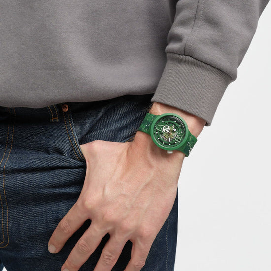 Orologio solo tempo Swatch The March Collection da uomo SB05G104-3