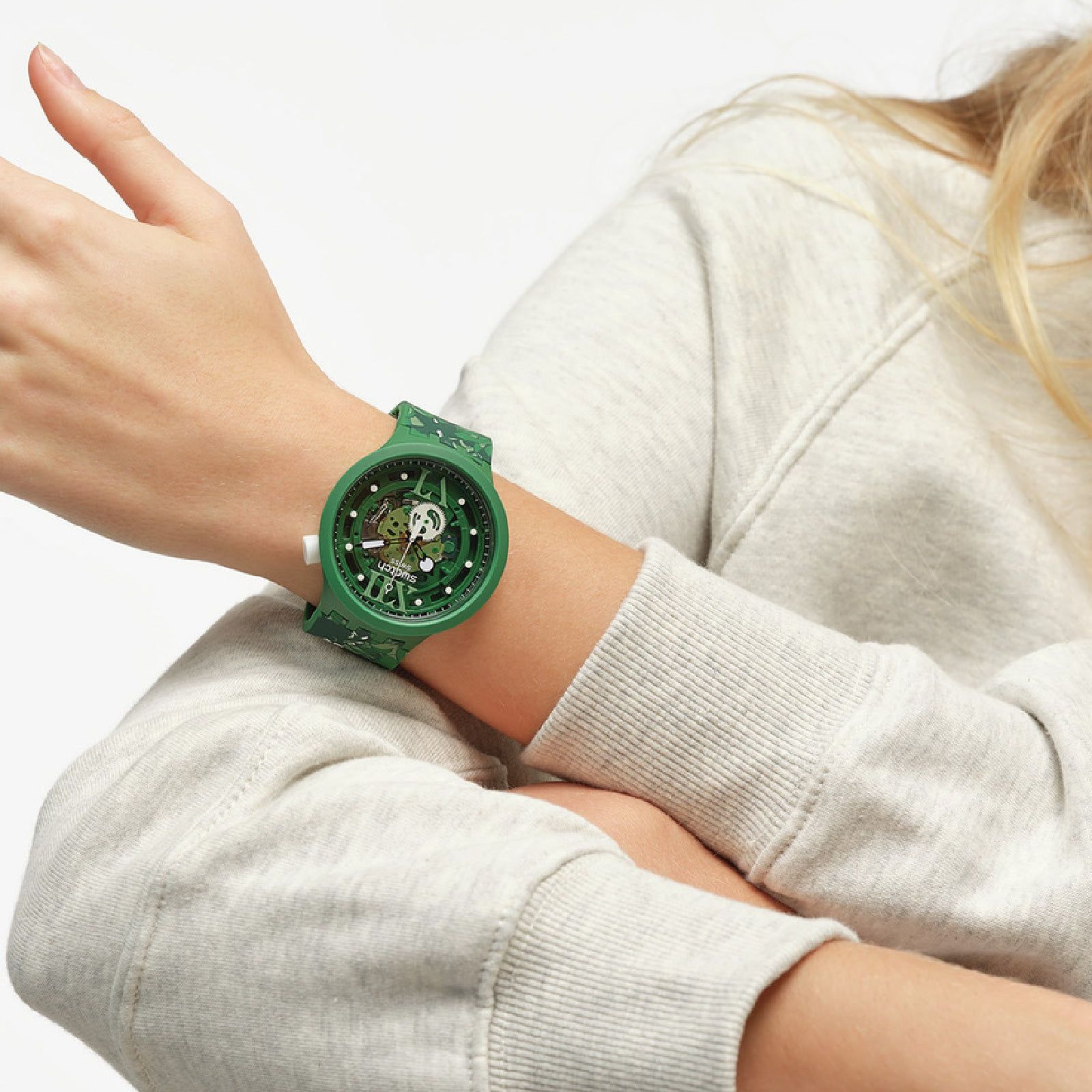 Orologio solo tempo Swatch The March Collection da uomo SB05G104-4