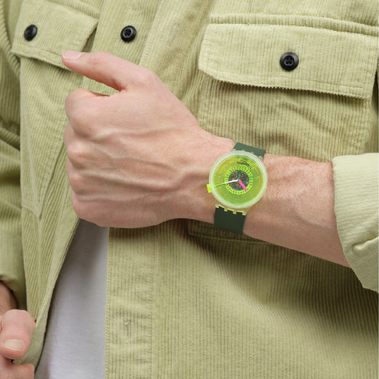 Orologio solo tempo Swatch Neon unisex SB05K400-3
