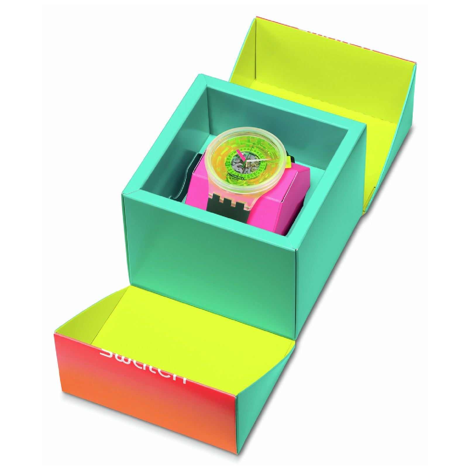 Orologio solo tempo Swatch Neon unisex SB05K400-5