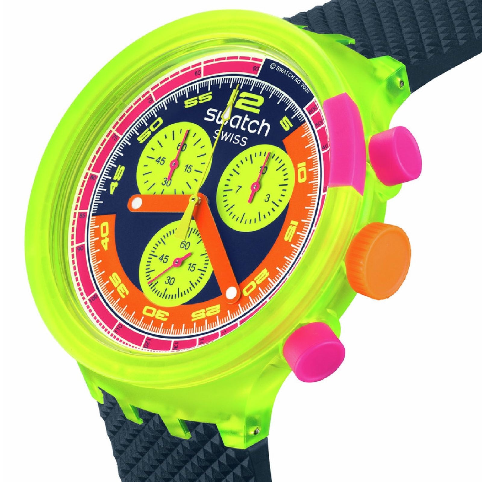 Orologio cronografo Swatch Neon unisex SB06J100-3