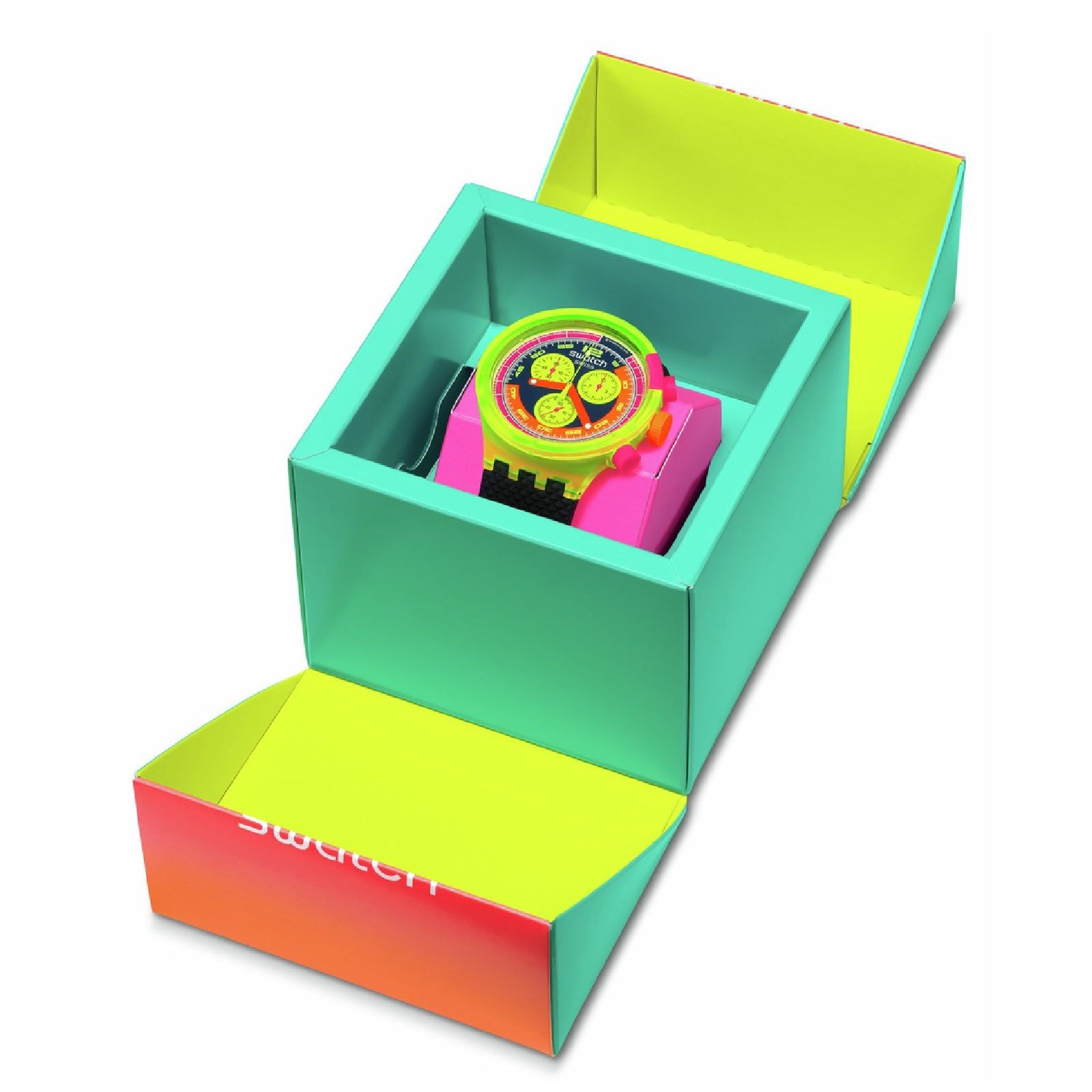 Orologio cronografo Swatch Neon unisex SB06J100-5