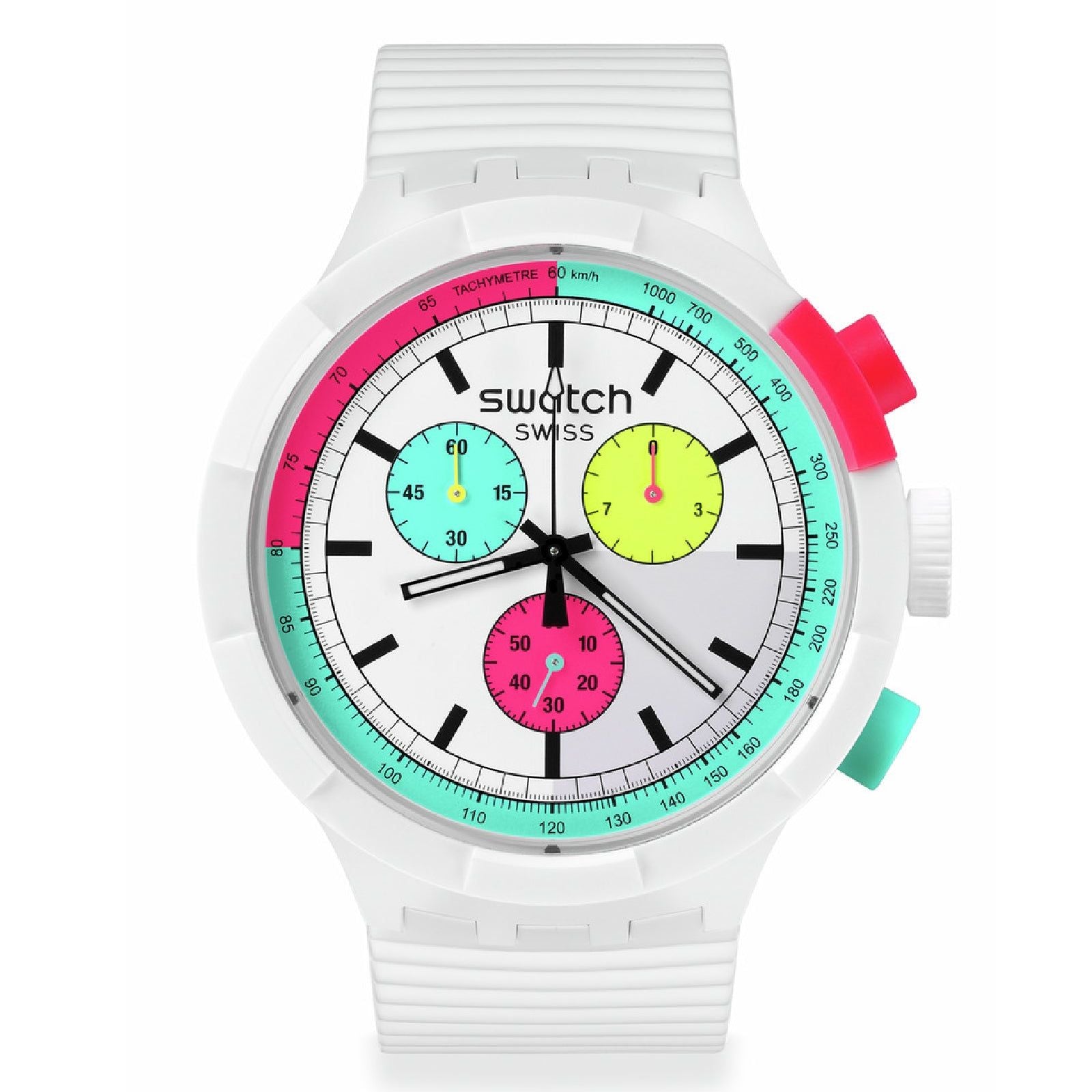 Orologio cronografo Swatch Neon unisex SB06W100-1